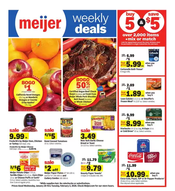 Meijer catalogue in Locust NC | Save now with our deals | 2026-01-28T00:00:00.000Z - 2026-02-03T00:00:00.000Z