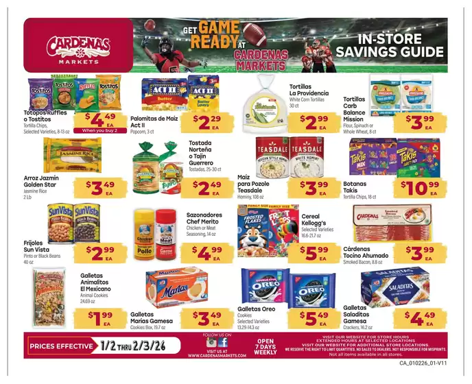 Cardenas catalogue in River Forest IL | New offers to discover | 2026-01-02T00:00:00.000Z - 2026-02-03T00:00:00.000Z