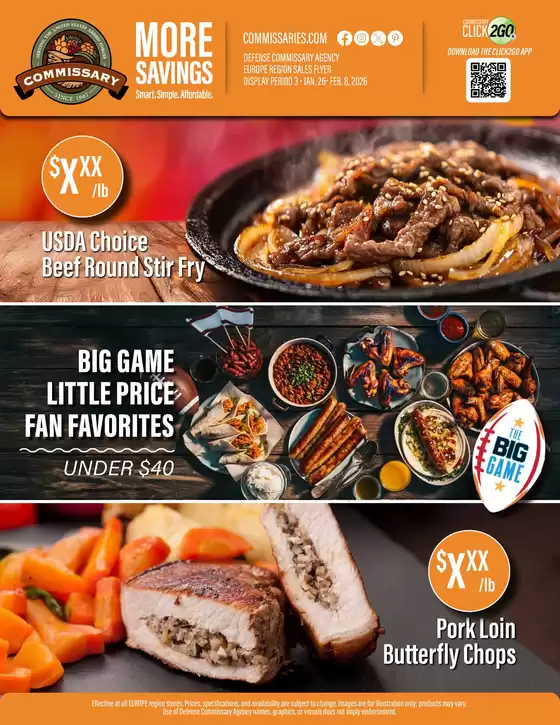 Commissary catalogue in River Forest IL | Wide range of offers | 2026-01-26T00:00:00.000Z - 2026-02-08T00:00:00.000Z