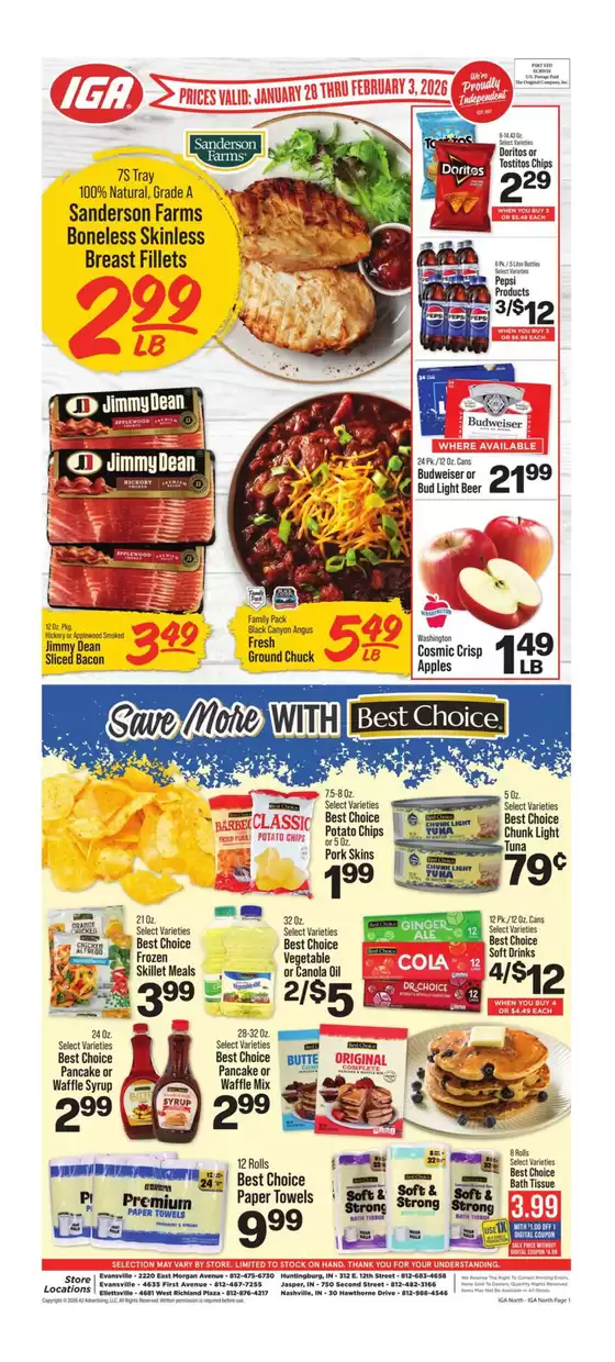 IGA catalogue in Escondido CA | Exclusive deals for our customers | 2026-01-28T00:00:00.000Z - 2026-02-03T00:00:00.000Z