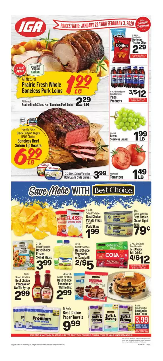 IGA catalogue in Escondido CA | Top deals for all customers | 2026-01-28T00:00:00.000Z - 2026-02-03T00:00:00.000Z