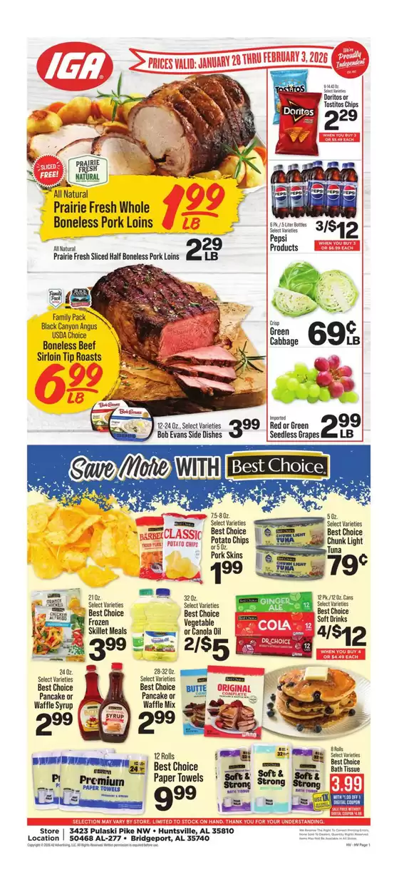 IGA catalogue in Escondido CA | Great offer for all customers | 2026-01-28T00:00:00.000Z - 2026-02-03T00:00:00.000Z