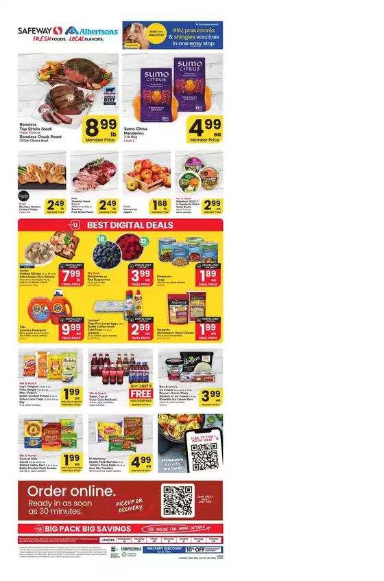 Safeway catalogue in Escondido CA | Wide range of offers | 2026-01-28T00:00:00.000Z - 2026-02-03T00:00:00.000Z