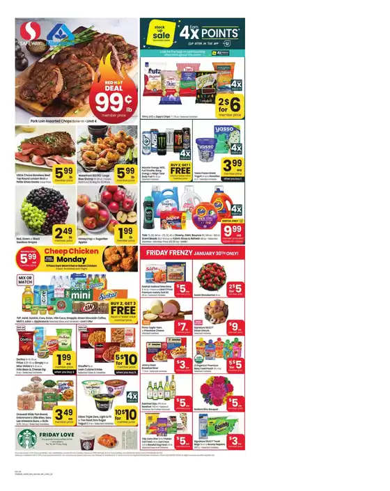 Safeway catalogue in Canoga Park CA | Current bargains and offers | 2026-01-28T00:00:00.000Z - 2026-02-03T00:00:00.000Z