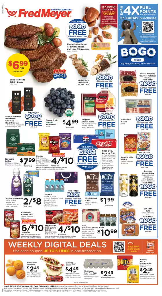 Fred Meyer catalogue in Mooresville NC | Top deals and discounts | 2026-01-28T00:00:00.000Z - 2026-02-03T00:00:00.000Z