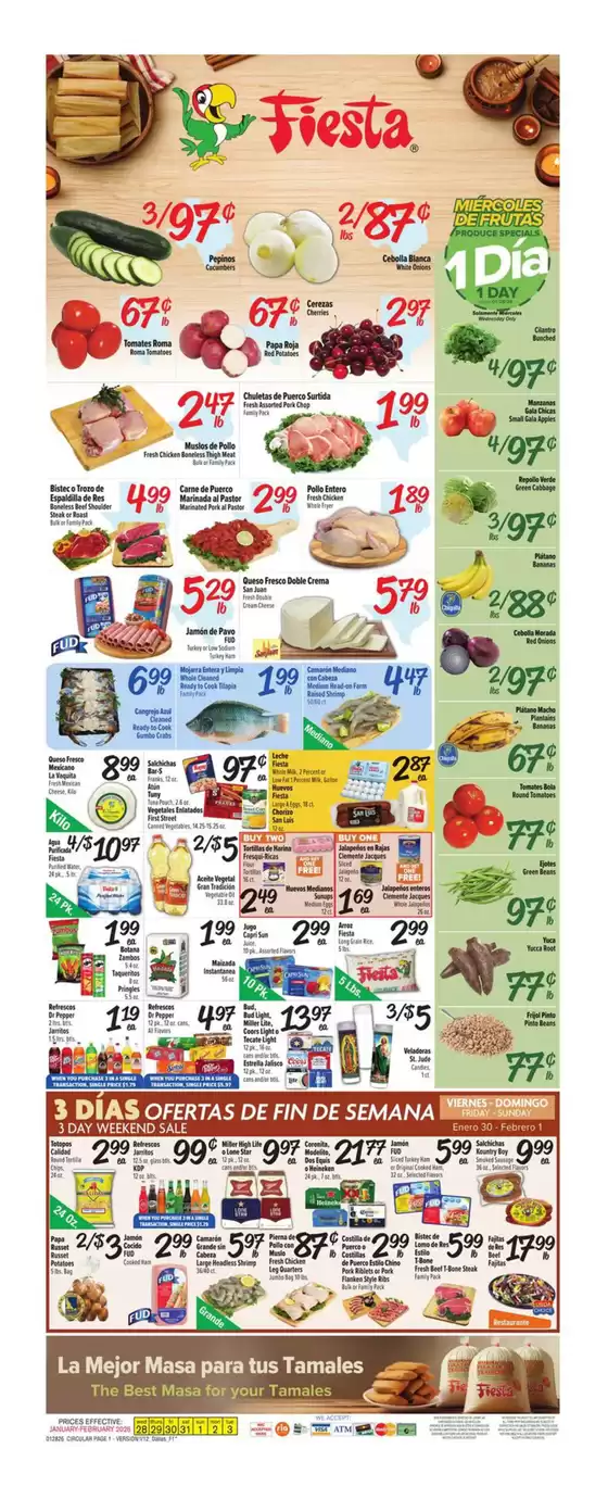 Fiesta Mart catalogue in Bellerose NY | Exclusive bargains | 2026-01-28T00:00:00.000Z - 2026-02-03T00:00:00.000Z