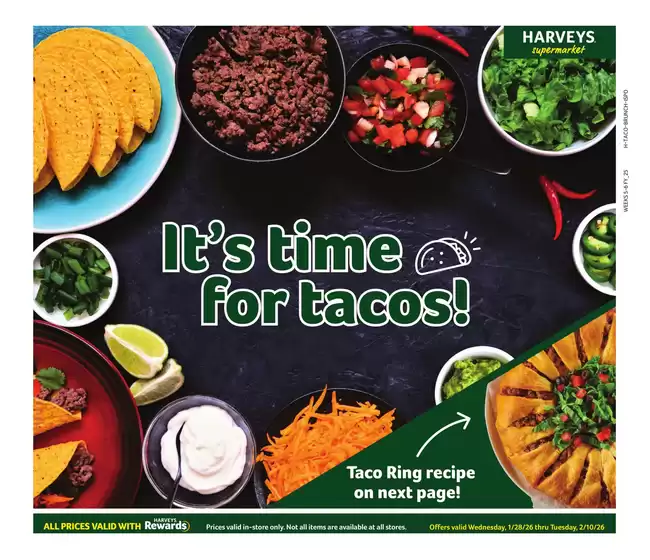 Harveys Supermarkets catalogue in Helena GA | In-Store Flyer | 2026-01-28T00:00:00.000Z - 2026-02-10T00:00:00.000Z
