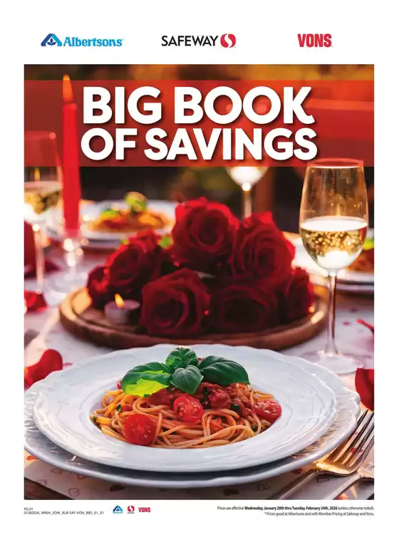 Albertsons catalogue in Bellerose NY | Albertsons - Southwest - BBS | 2026-01-28T00:00:00.000Z - 2026-02-24T00:00:00.000Z