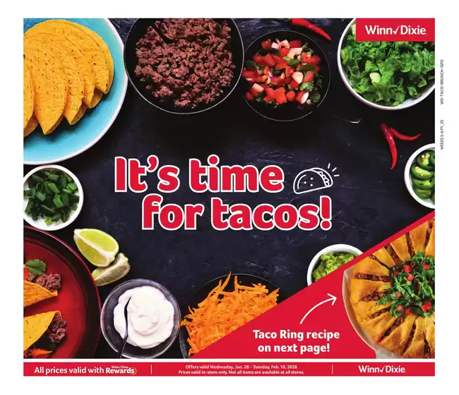Winn Dixie catalogue in Grottoes VA | In-Store Flyer | 2026-01-28T00:00:00.000Z - 2026-02-10T00:00:00.000Z