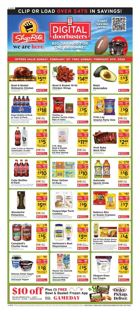ShopRite catalogue in Troy NC | Our best offers for you | 2026-01-29T00:00:00.000Z - 2026-02-07T00:00:00.000Z
