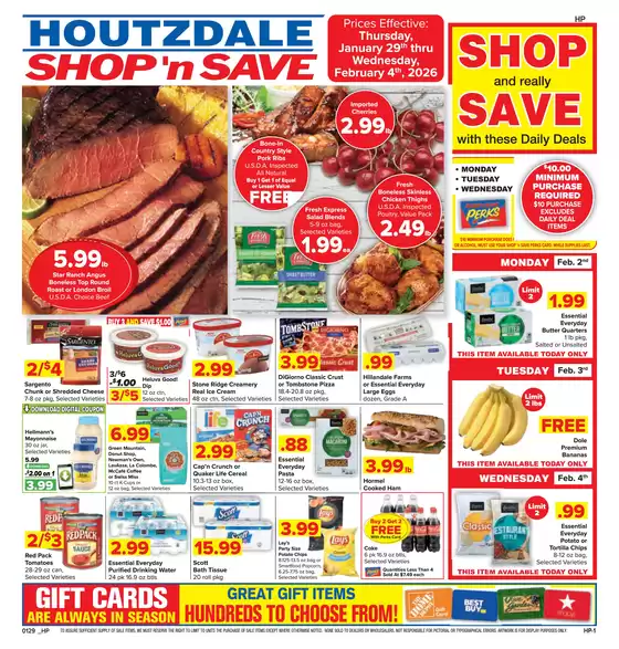 Shop 'n Save catalogue in Willow Grove PA | Discover attractive offers | 2026-01-29T00:00:00.000Z - 2026-02-04T00:00:00.000Z