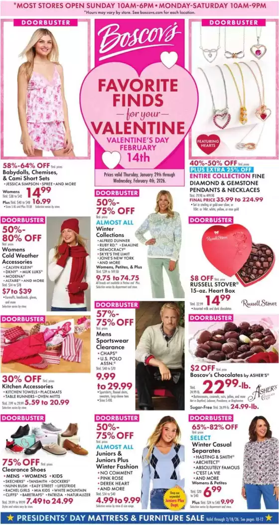 Boscov's catalogue in Gresham OR | Weekly Ads Boscov's | 2026-01-29T00:00:00.000Z - 2026-02-04T00:00:00.000Z