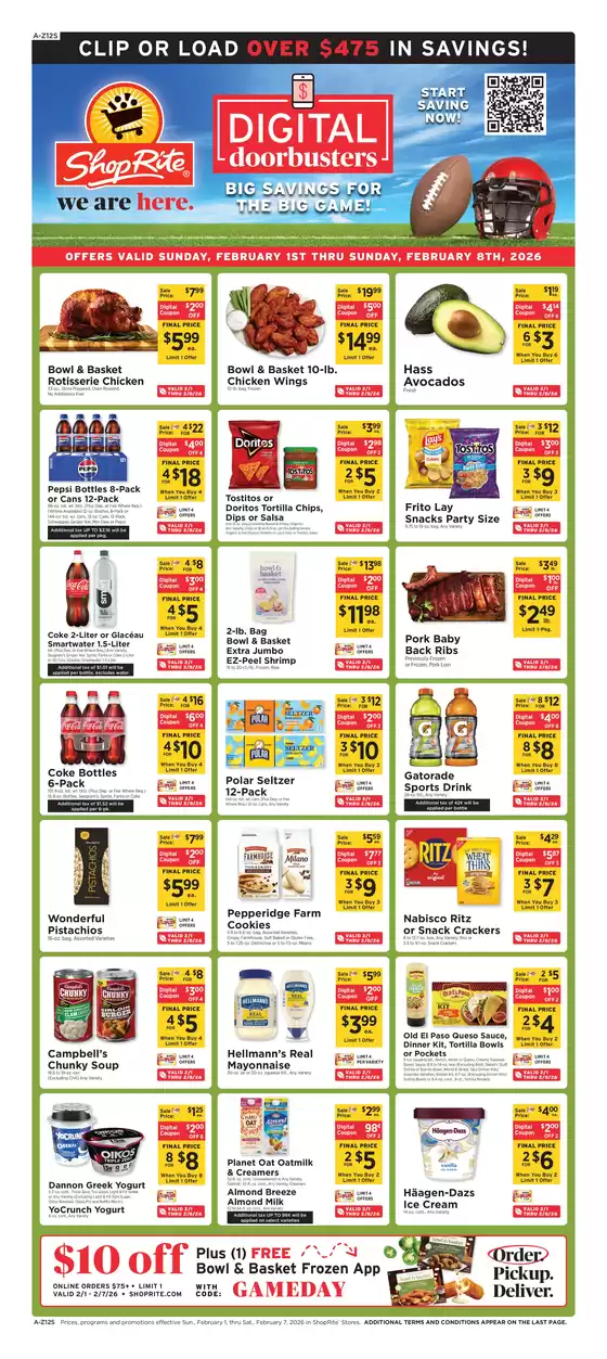 ShopRite catalogue in Gresham OR | Exclusive deals and bargains | 2026-01-29T00:00:00.000Z - 2026-02-07T00:00:00.000Z