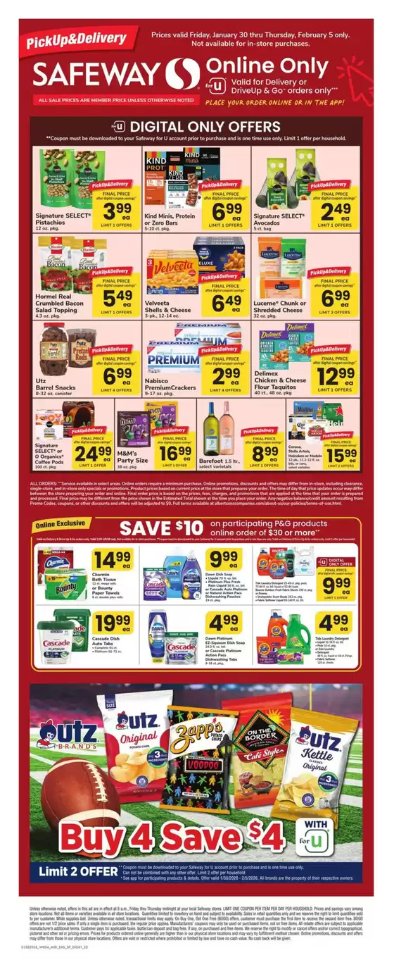 Safeway catalogue in Spring TX | Special offers for you | 2026-01-30T00:00:00.000Z - 2026-02-05T00:00:00.000Z