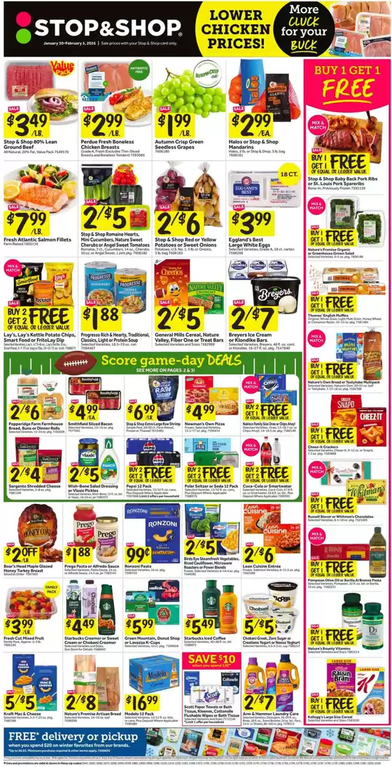 Stop&Shop catalogue | Weekly Ads Stop&Shop | 2026-01-30T00:00:00.000Z - 2026-02-05T00:00:00.000Z