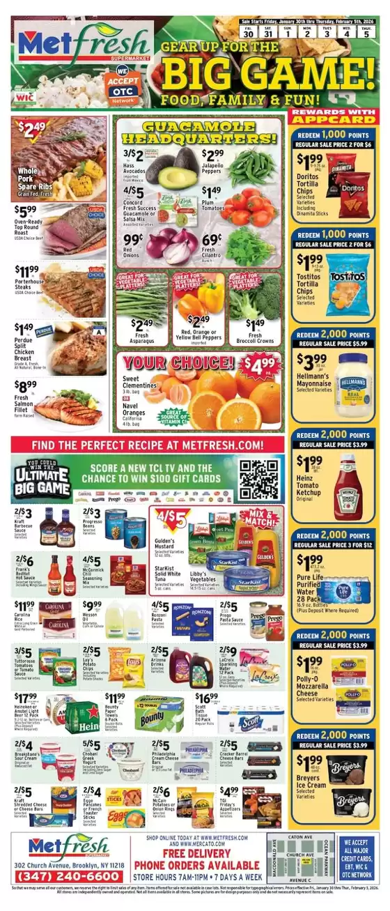 Met Foodmarkets catalogue | Offers for bargain hunters | 2026-01-30T00:00:00.000Z - 2026-02-05T00:00:00.000Z