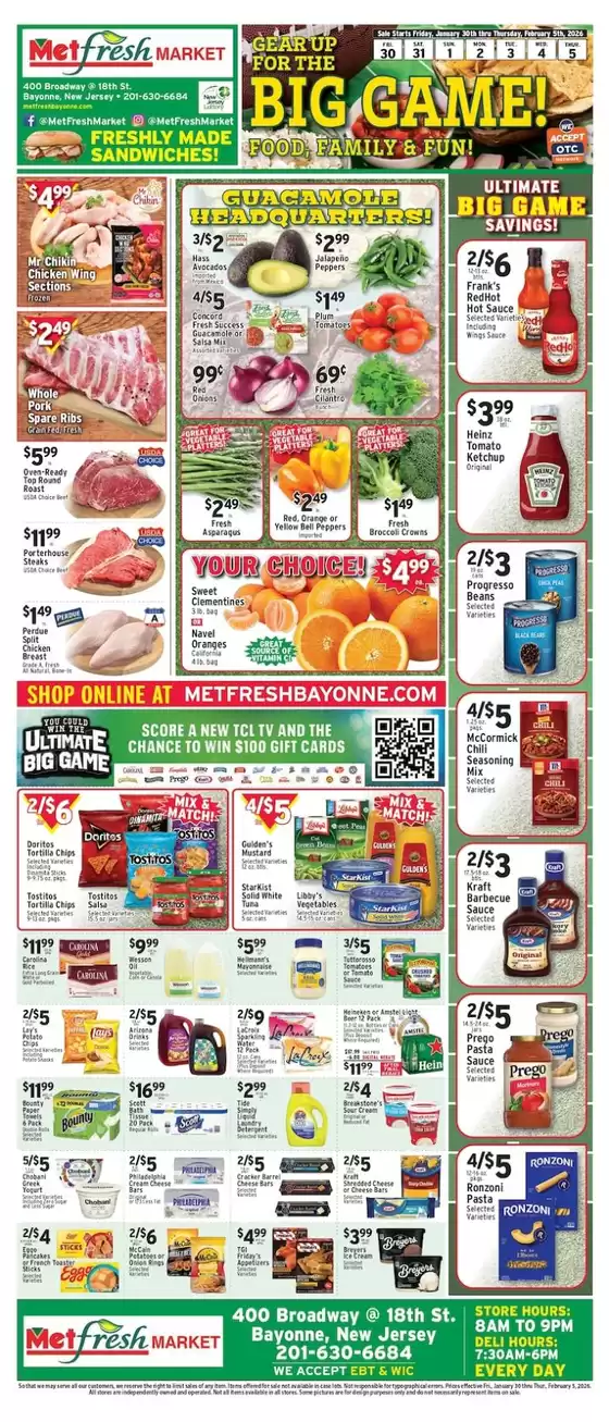 Met Foodmarkets catalogue | Met Foodmarkets weekly ad | 2026-01-30T00:00:00.000Z - 2026-02-05T00:00:00.000Z