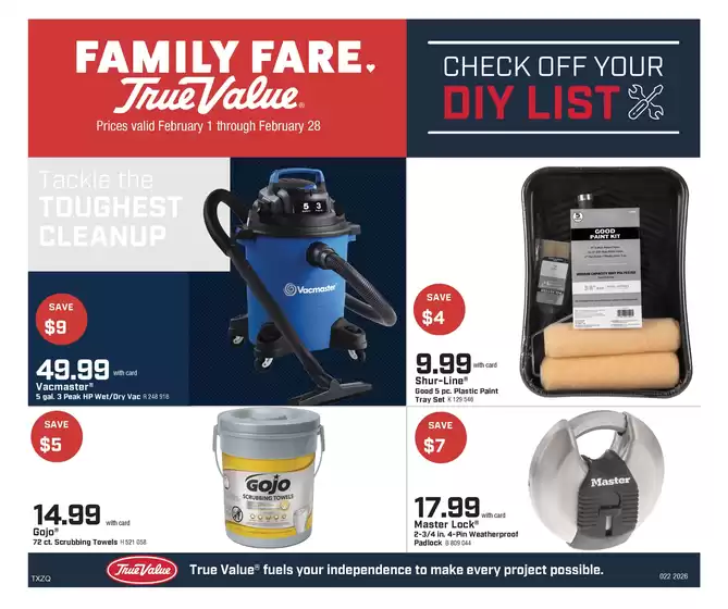 Family Fare catalogue in Bidwell OH | Exclusive bargains | 2026-01-31T00:00:00.000Z - 2026-03-01T00:00:00.000Z