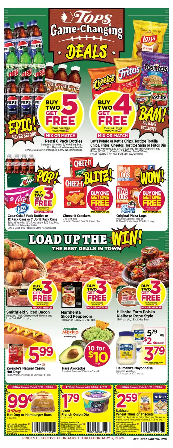 Tops catalogue in Chandler AZ | Attractive special offers for everyone | 2026-02-01T00:00:00.000Z - 2026-02-07T00:00:00.000Z