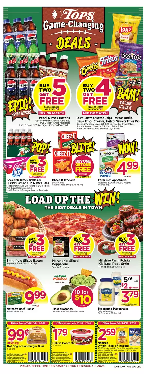 Tops catalogue in Chandler AZ | Top offers for smart savers | 2026-02-01T00:00:00.000Z - 2026-02-07T00:00:00.000Z
