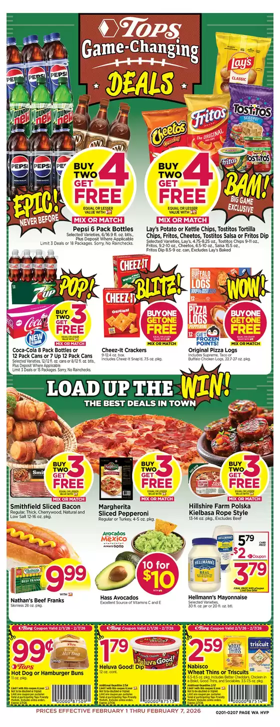 Tops catalogue in Chandler AZ | Great discounts on selected products | 2026-02-01T00:00:00.000Z - 2026-02-07T00:00:00.000Z