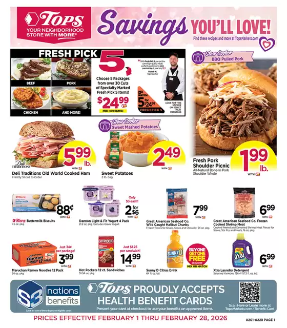 Tops catalogue in Chandler AZ | February Savings! | 2026-02-01T00:00:00.000Z - 2026-02-28T00:00:00.000Z
