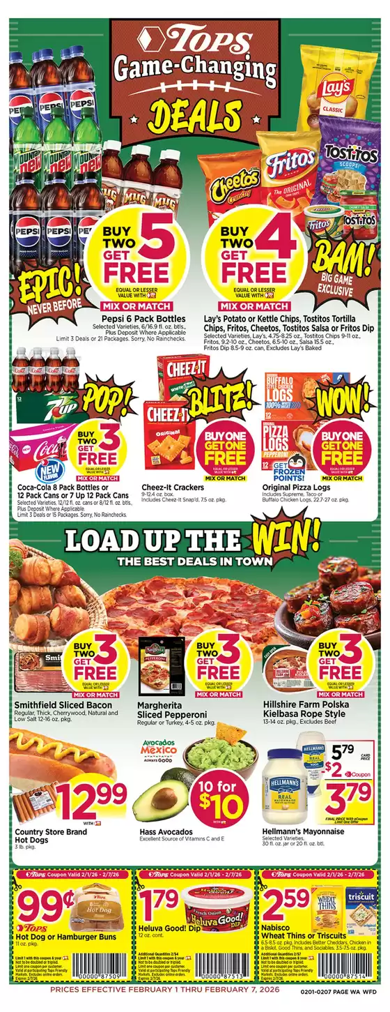 Tops catalogue in Chandler AZ | Wide range of offers | 2026-02-01T00:00:00.000Z - 2026-02-07T00:00:00.000Z