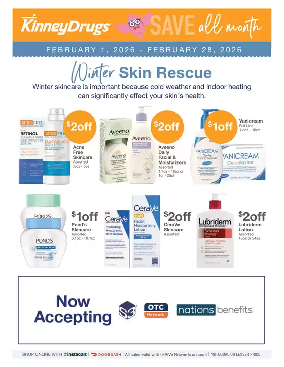 Kinney Drugs catalogue in Carrollton GA | Great offer for bargain hunters | 2026-02-01T00:00:00.000Z - 2026-02-28T00:00:00.000Z