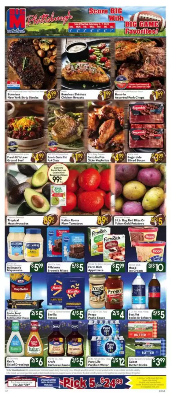 BigM Supermarkets catalogue in Waverly OH | Top offers for smart savers | 2026-02-01T00:00:00.000Z - 2026-02-07T00:00:00.000Z