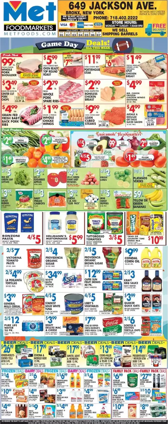 Met Foodmarkets catalogue in Southbury CT | Great offer for bargain hunters | 2026-02-01T00:00:00.000Z - 2026-02-07T00:00:00.000Z