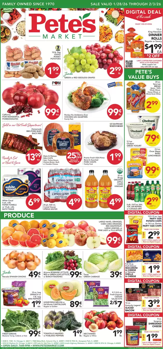 Pete's Fresh Market catalogue in Lutz FL | New offers to discover | 2026-01-28T00:00:00.000Z - 2026-02-03T00:00:00.000Z