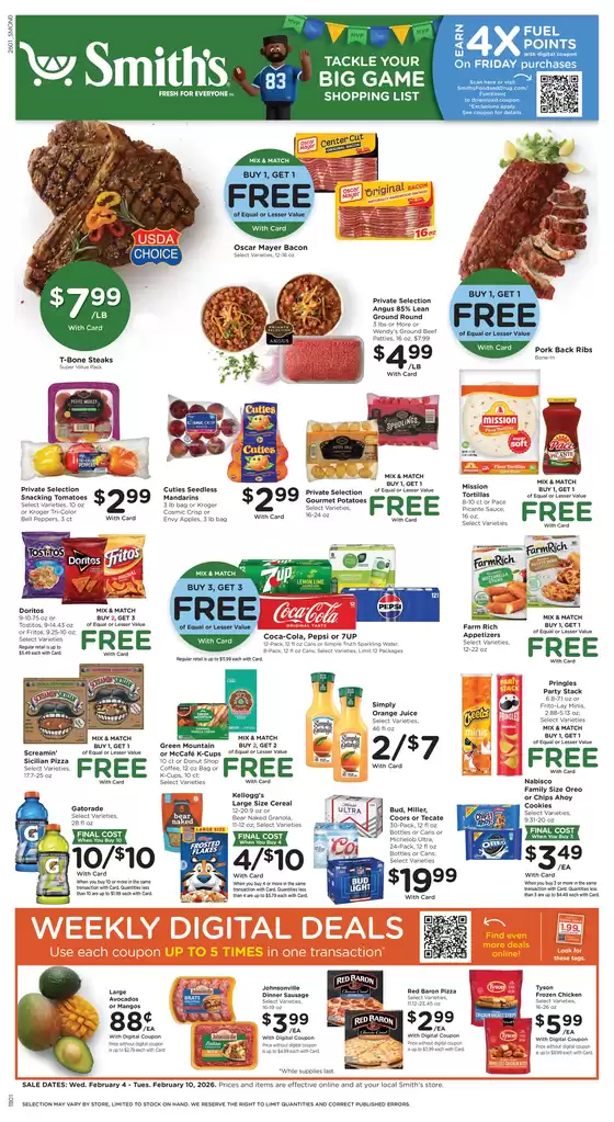 Smith's catalogue in Woodstown NJ | Current bargains and offers | 2026-02-04T00:00:00.000Z - 2026-02-10T00:00:00.000Z