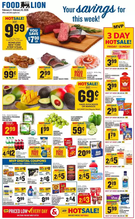 Food Lion catalogue in Lake Forest IL | Top deals and discounts | 2026-02-04T00:00:00.000Z - 2026-02-10T00:00:00.000Z