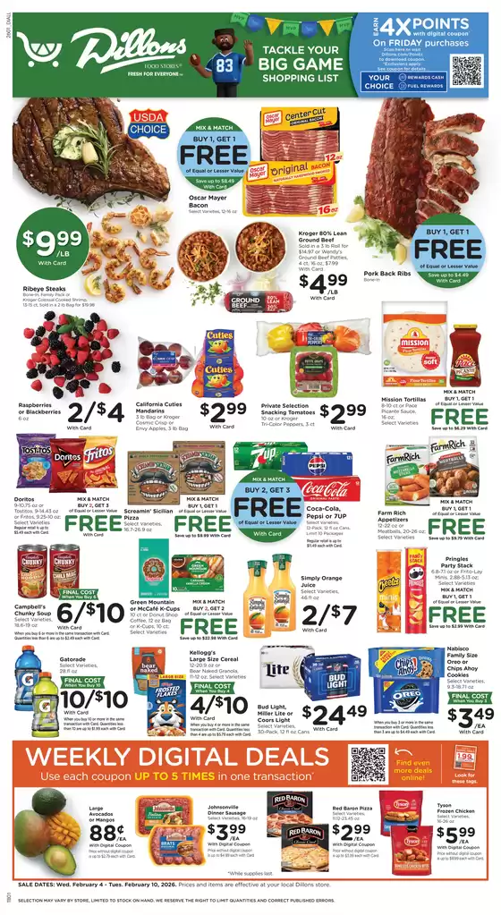Dillons catalogue in Highland UT | Exclusive deals for our customers | 2026-02-04T00:00:00.000Z - 2026-02-10T00:00:00.000Z