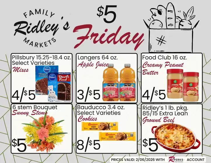 Ridley's Family Markets catalogue in Jericho NY | Ridley's Family Markets weekly ad | 2026-02-03T00:00:00.000Z - 2026-02-09T00:00:00.000Z