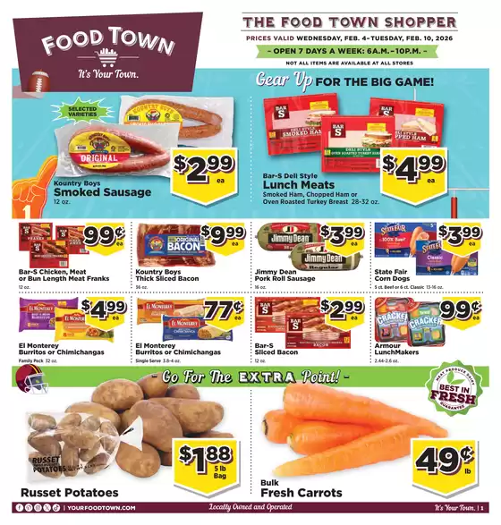 Food Town catalogue in Rancho Cucamonga CA | FoodTownInStoreAd | 2026-02-04T00:00:00.000Z - 2026-02-10T00:00:00.000Z
