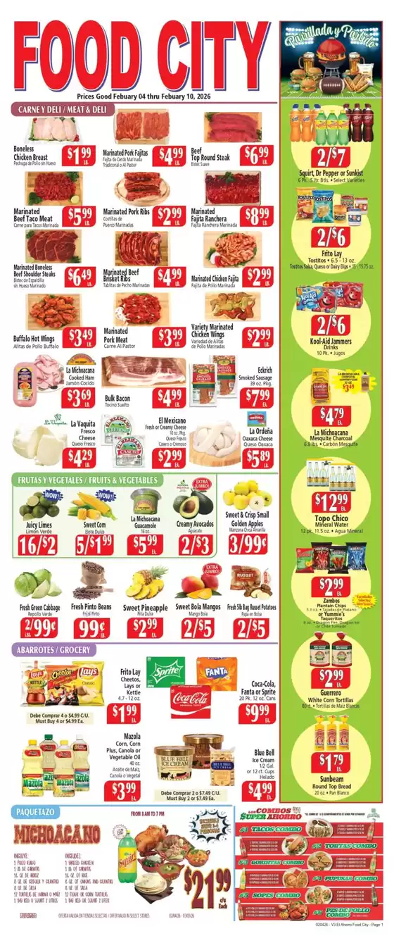 El Ahorro catalogue in Houston TX | Wide range of offers | 2026-02-04T00:00:00.000Z - 2026-02-10T00:00:00.000Z