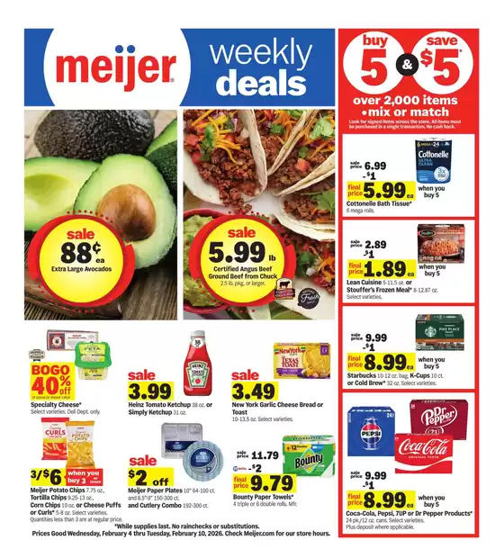 Meijer catalogue in Argyle WI | Top deals and discounts | 2026-02-04T00:00:00.000Z - 2026-02-10T00:00:00.000Z