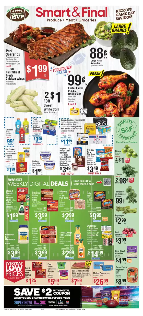 Smart & Final catalogue in Brookfield CT | Our best deals for you | 2026-02-04T00:00:00.000Z - 2026-02-05T00:00:00.000Z