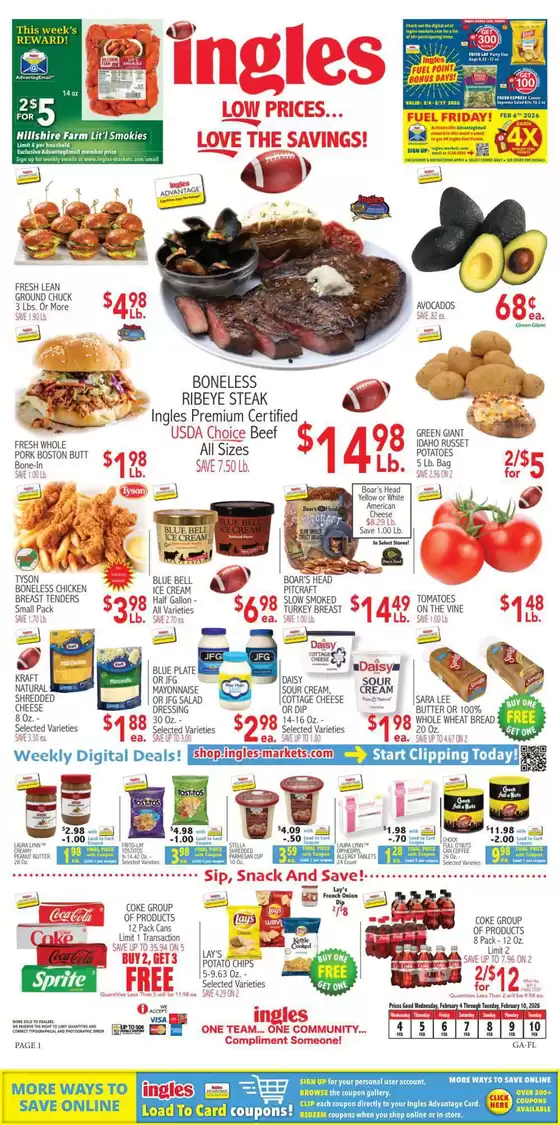 Ingles Markets catalogue | Offers for bargain hunters | 2026-02-04T00:00:00.000Z - 2026-02-10T00:00:00.000Z