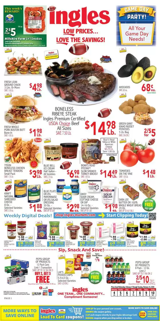 Ingles Markets catalogue | Top offers for all bargain hunters | 2026-02-04T00:00:00.000Z - 2026-02-10T00:00:00.000Z
