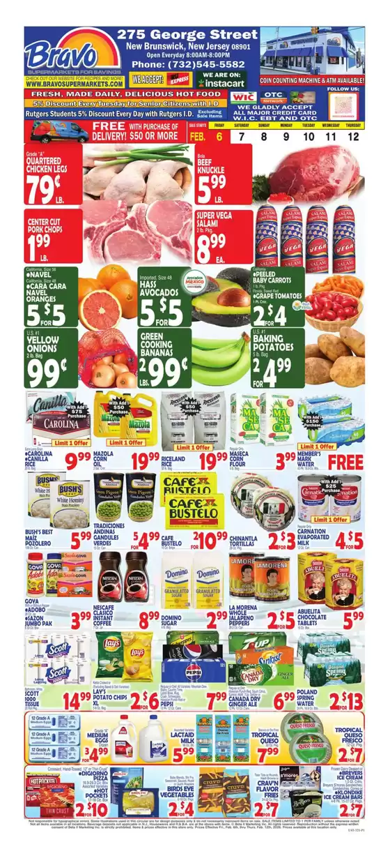 Bravo Supermarkets catalogue in Bowling Green KY | Attractive special offers for everyone | 2026-02-06T00:00:00.000Z - 2026-02-12T00:00:00.000Z