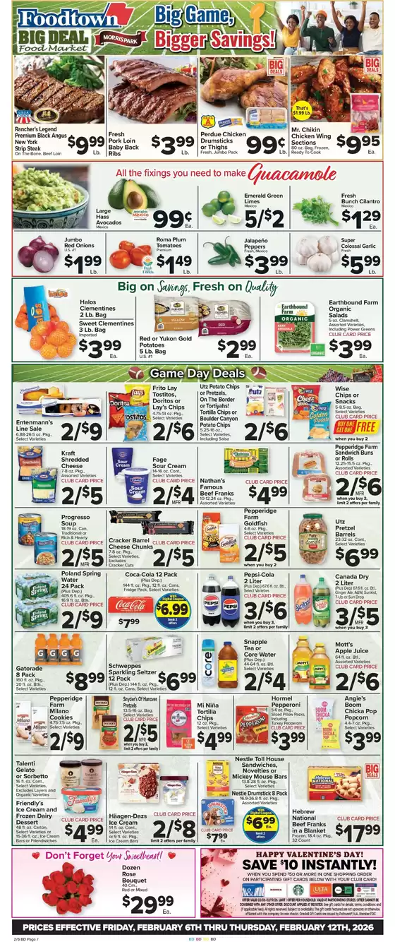 Foodtown supermarkets catalogue in Bowling Green KY | Our best deals for you | 2026-02-06T00:00:00.000Z - 2026-02-12T00:00:00.000Z