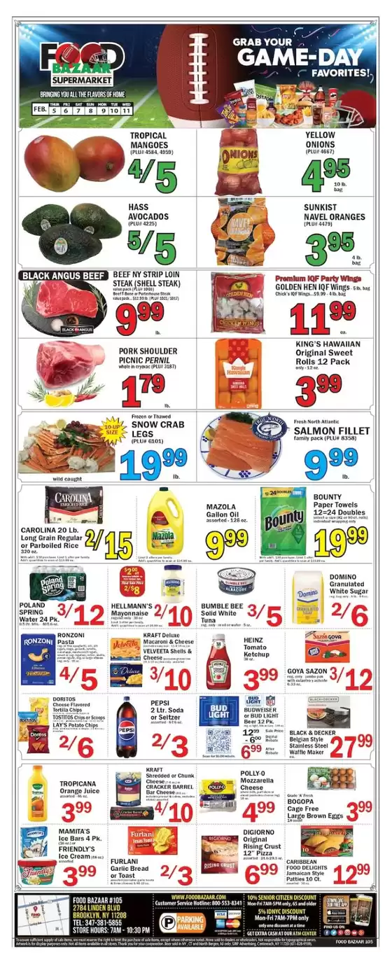 Food Bazaar catalogue in Redmond WA | Wide range of offers | 2026-02-05T00:00:00.000Z - 2026-02-11T00:00:00.000Z