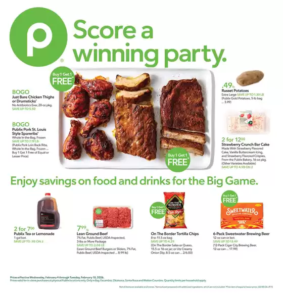 Publix catalogue in Redmond WA | Discover attractive offers | 2026-02-04T00:00:00.000Z - 2026-02-10T00:00:00.000Z