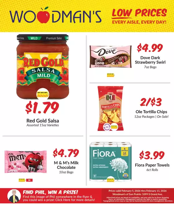 Woodman's catalogue in Lansing MI | Discover attractive offers | 2026-02-05T00:00:00.000Z - 2026-02-11T00:00:00.000Z