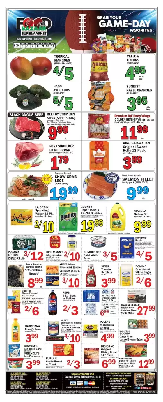 Food Bazaar catalogue in Redmond WA | Exclusive deals and bargains | 2026-02-05T00:00:00.000Z - 2026-02-11T00:00:00.000Z