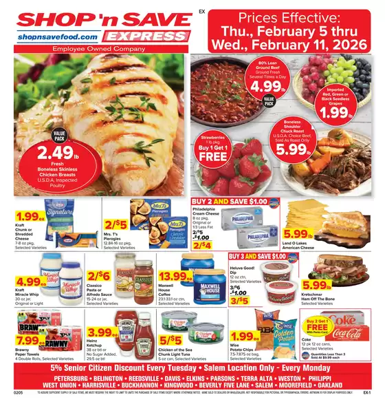 Shop 'n Save catalogue in Wilsonville OR | Exclusive deals for our customers | 2026-02-05T00:00:00.000Z - 2026-02-11T00:00:00.000Z