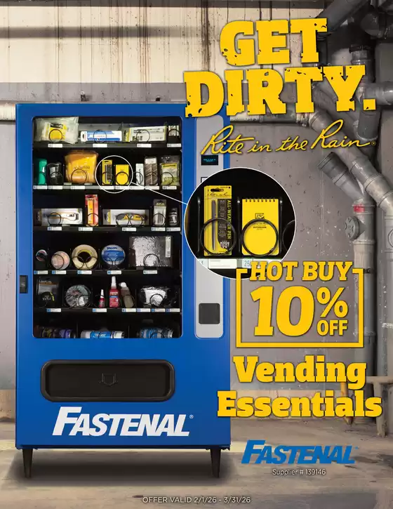 Fastenal catalogue in Machesney Park IL | Fastenal Rite in the Rain Q1 Promo | 2026-02-01T00:00:00.000Z - 2026-03-31T00:00:00.000Z