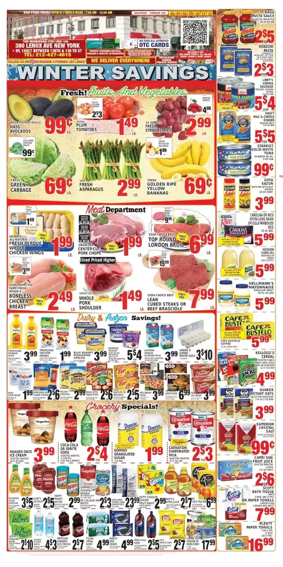 Pioneer Supermarkets catalogue in Holyoke MA | Save now with our deals | 2026-02-06T00:00:00.000Z - 2026-02-12T00:00:00.000Z